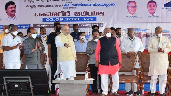 davangere cm basavaraj bomai amith sha