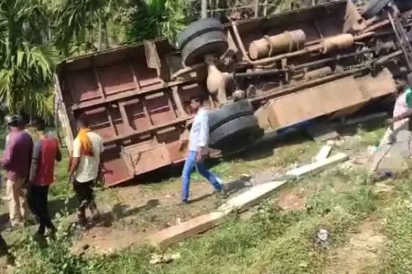 bus accident davangere