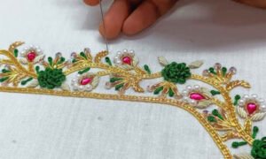 embroidery work