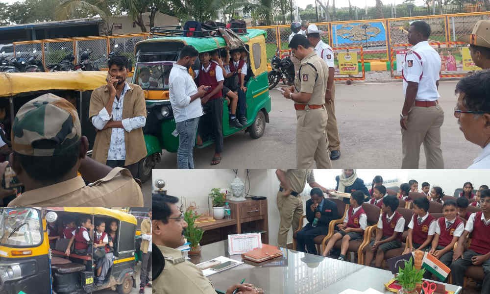 davangere police Atuo