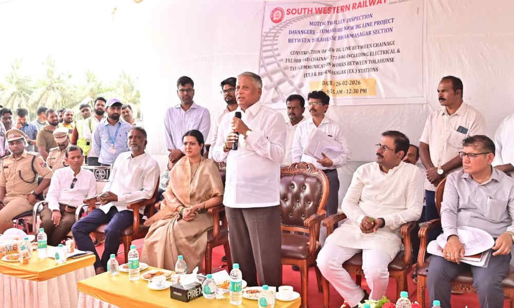 davangere tumakur direct Train