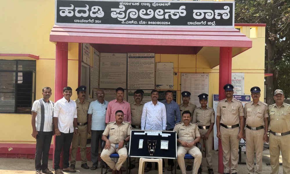 davangere hadadi police