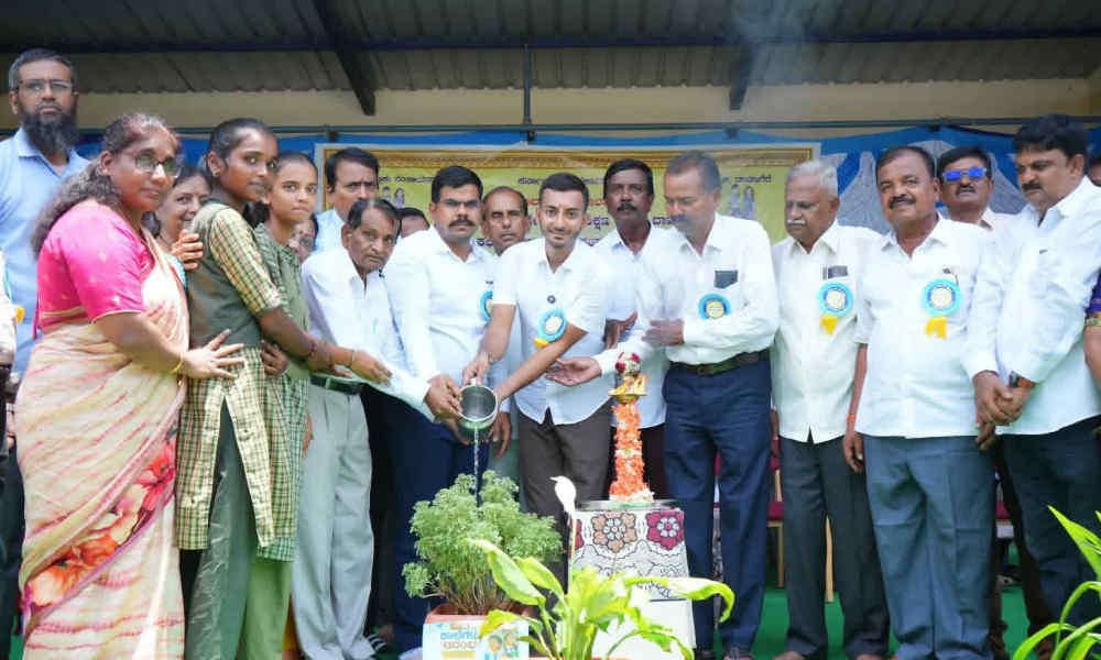 davangere basapura school