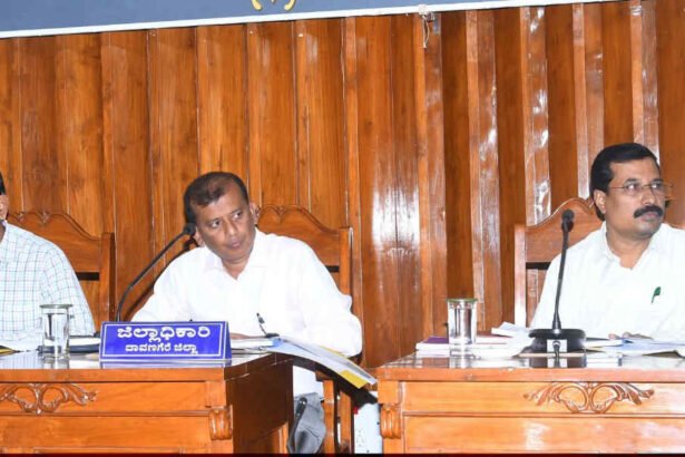 davangere drought dc meeting